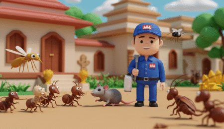 Pest Contral management in Cambodia